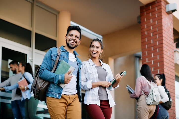 Etudiants à l'université